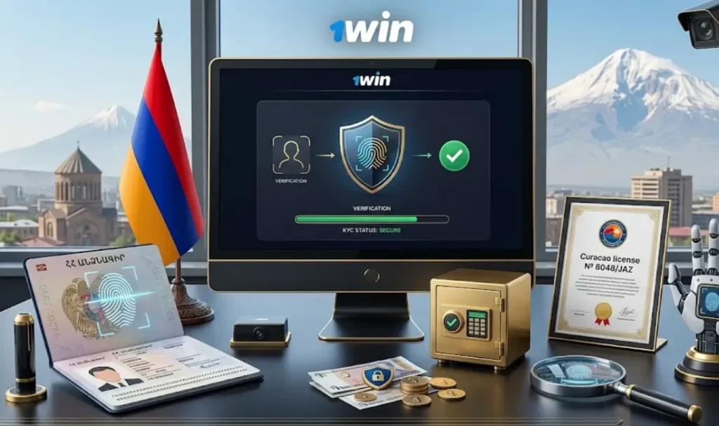 1win հարթակի վերիֆիկացման (KYC) գործընթացը և անձի հաստատման անվտանգության համակարգը: